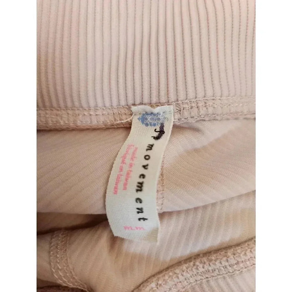 Free People Movement Blush Pink Tight Ribbed Size Medium. - Picture 4 of 8